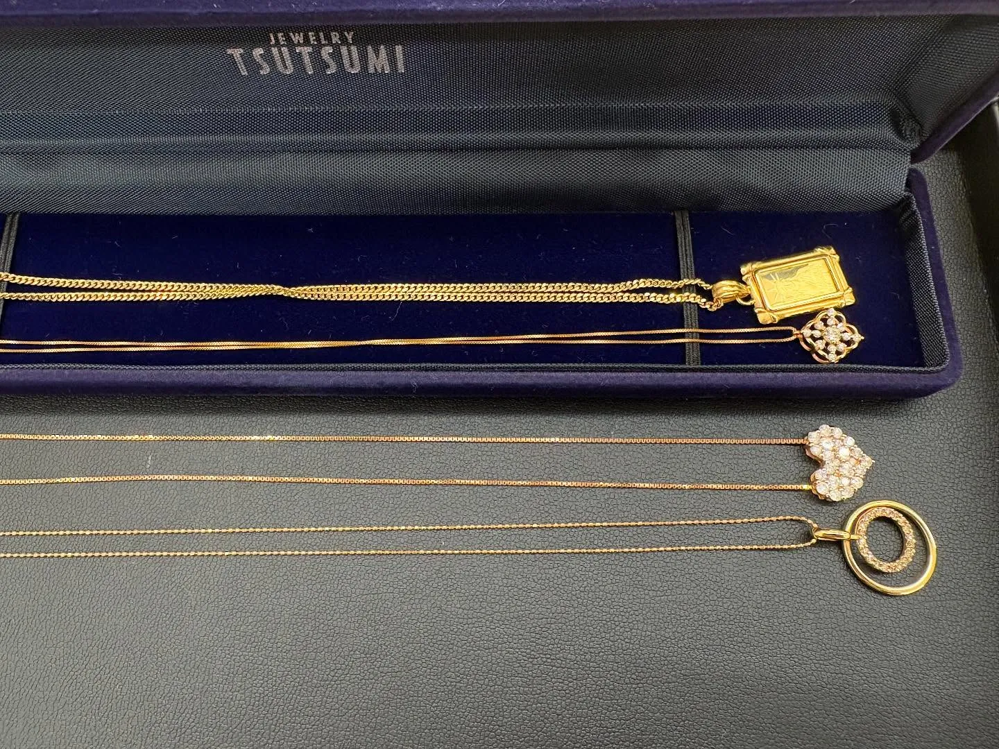 k18、K24ネックレス